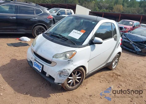 2008 Smart Fortwo Passion/Pure из США, поврежденный, VIN WMEEJ31X88K193905